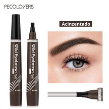 Lápis efeito Microblading Delineador de Sobrancelha