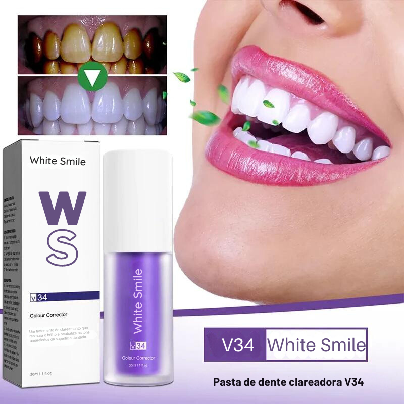 White Smile [V34] - Clareador Dental Instantâneo