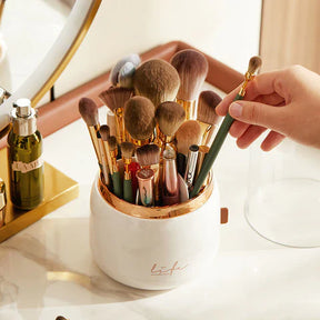 Organizador de Pincéis e Maquiagens Makeup Luxo